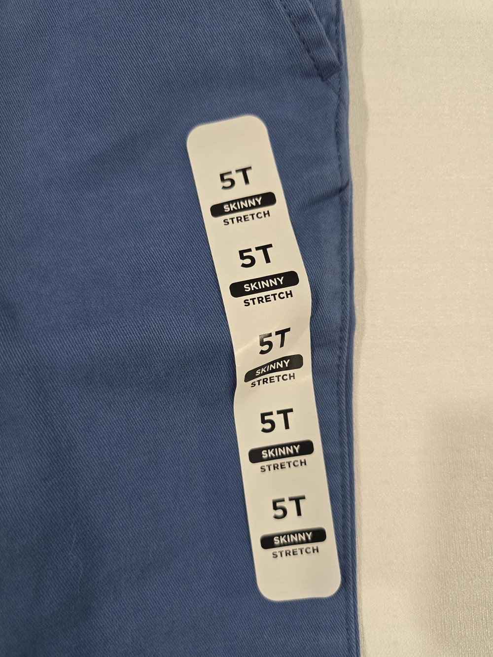 The Children's Place Boys Classic Straight-Leg Chino Pants - Slim 5T-  Blue
